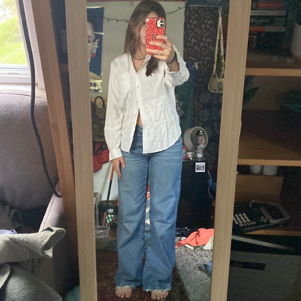 LLbean button up